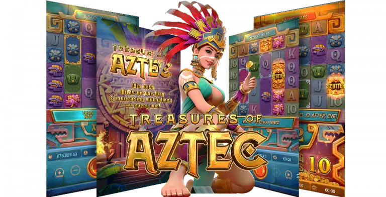 สัญลักษณ์ รูปแบบเกม Treasures Of Aztec 